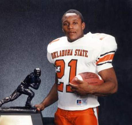 Barry Sanders & Heisman Trophy