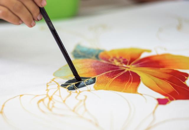 Batik workshop at Annapolis Arts Week