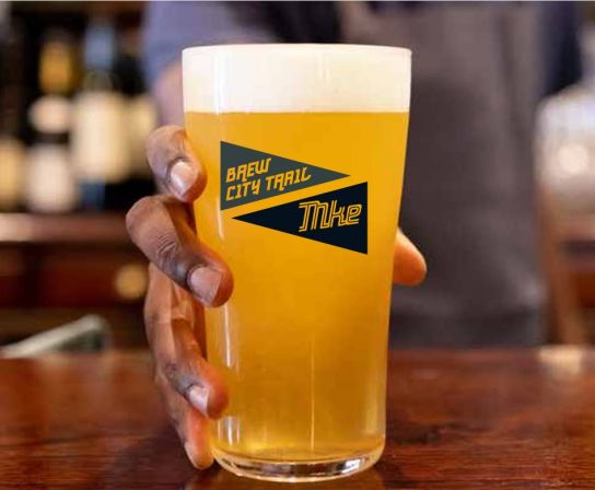 Brew City Trail MKE Logo Beer
