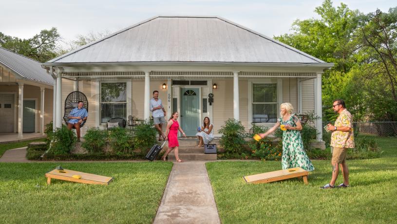 Friends at a Vacation Rental