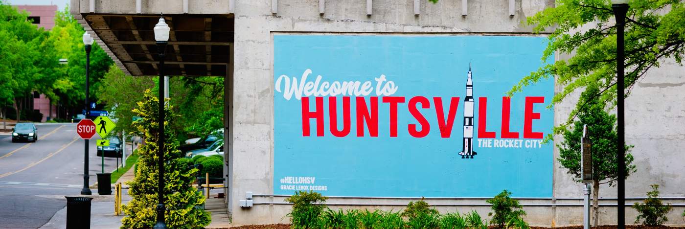 Welcome to Huntsville mural - crop