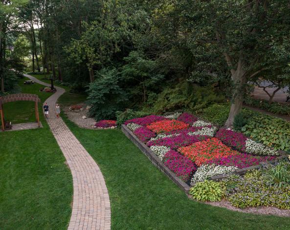 photo of the Quilt Gardens