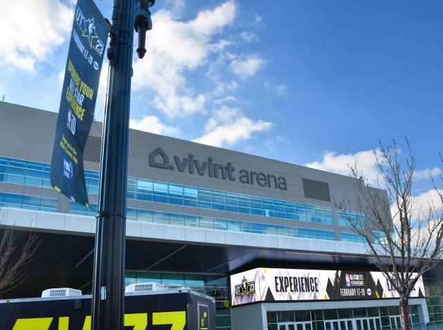 NBA All-Star weekend and the Vivint Arena