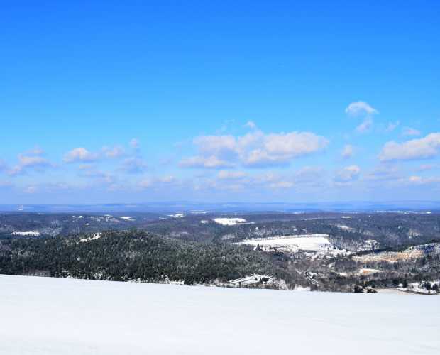 Winter In The Pocono Mountains Skiing Sleigh Rides
