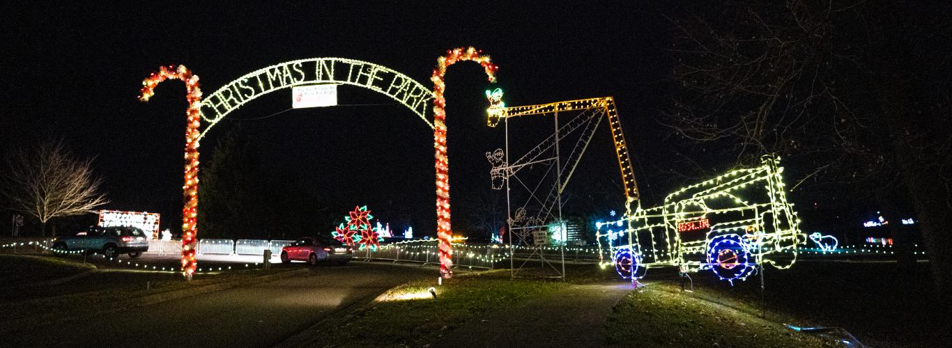 Christmas in the hot sale park