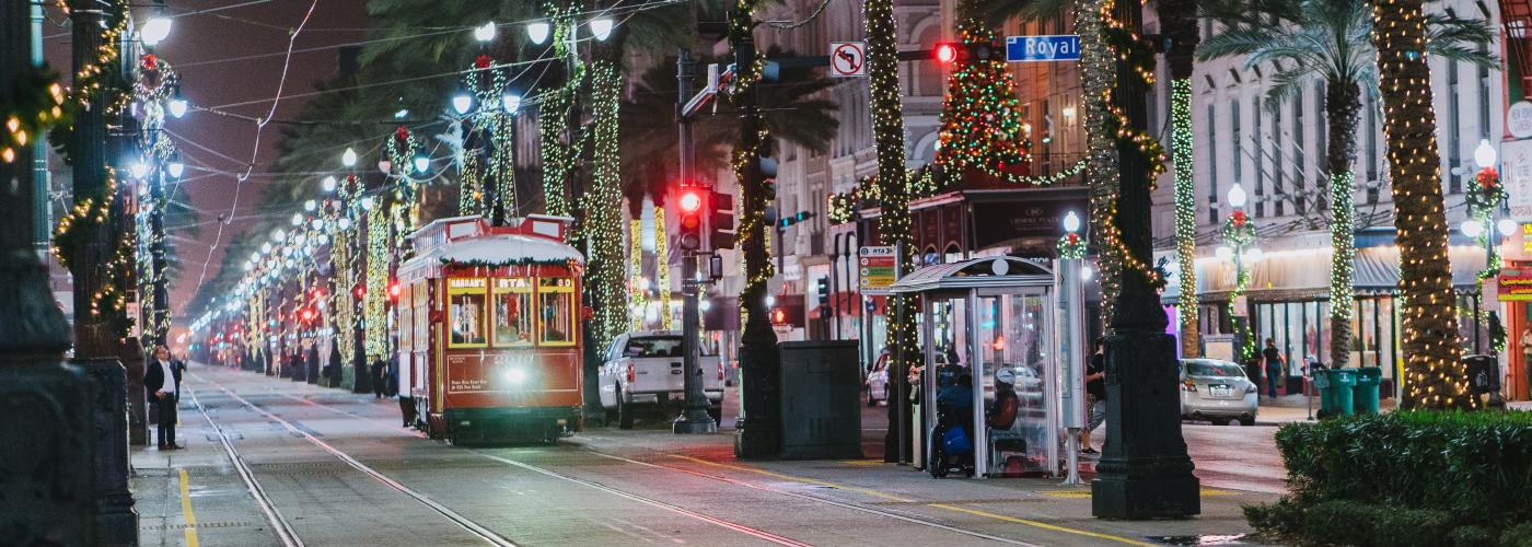 Canal Street Christmas - Canal Streetcar - 2016