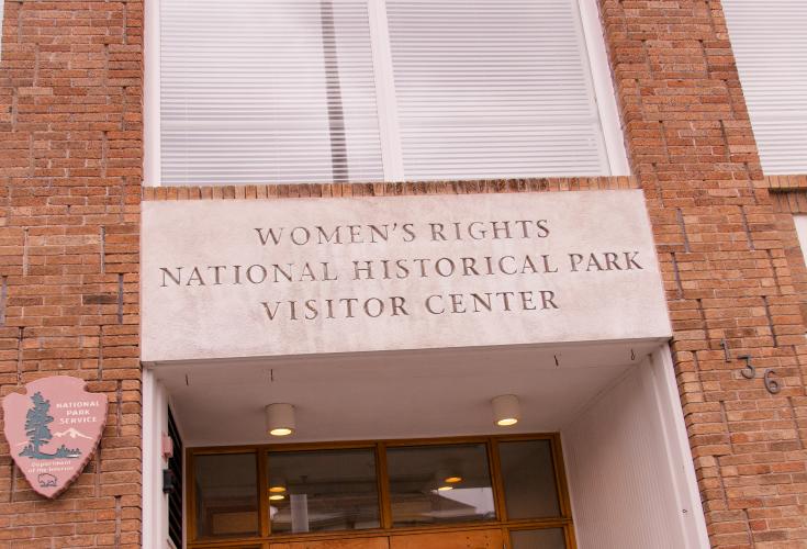 Entrance to the Women's Rights National Historical Park