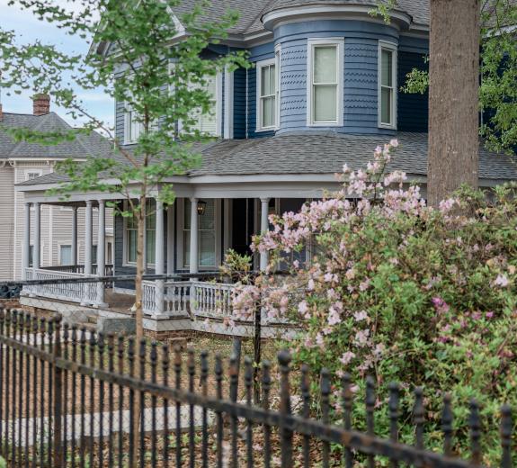Clay- Historic Blue House
