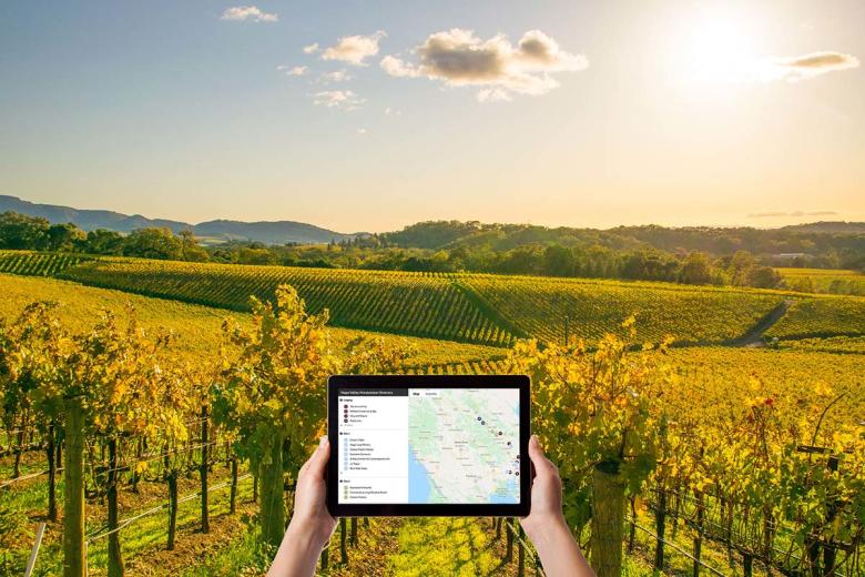 Map Publisher Napa Valley