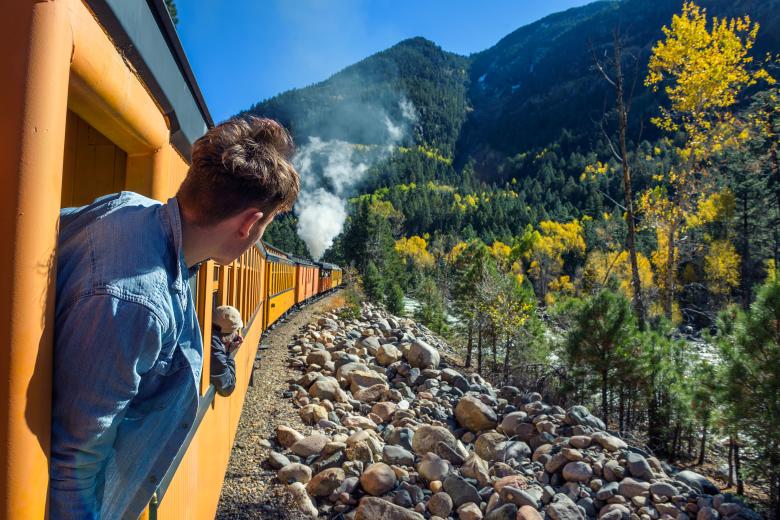 Durango Colorado Train Shot