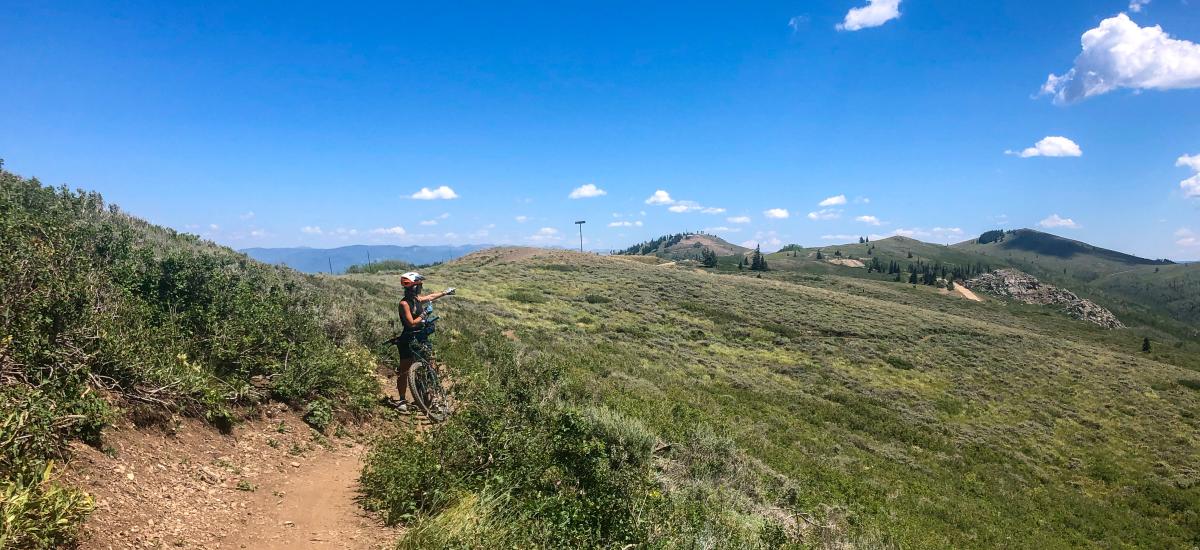 Exploring Park City S Mountain Bike Trails With White Pine Touring