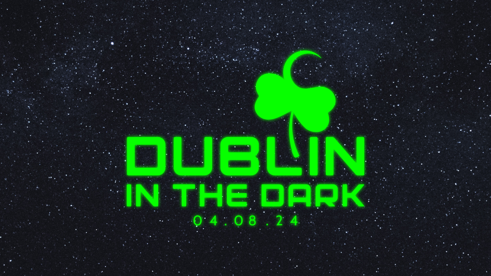 Dublin in the Dark 2024 Solar Eclipse Logo