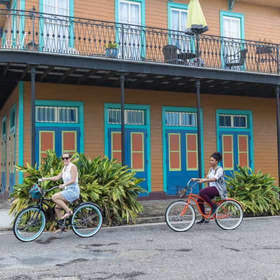 Biking in New Orleans
