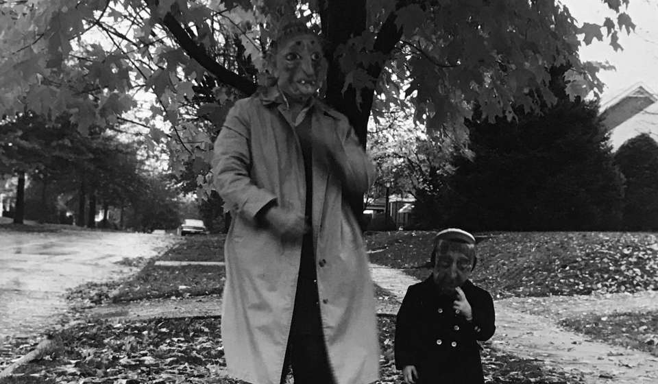 Ralph Eugene Meatyard, Lucybelle Crater and 20 year-old son’s 3 year-old son, also her 3-year old grandson, Lucybelle Crater, ca. 1970-72