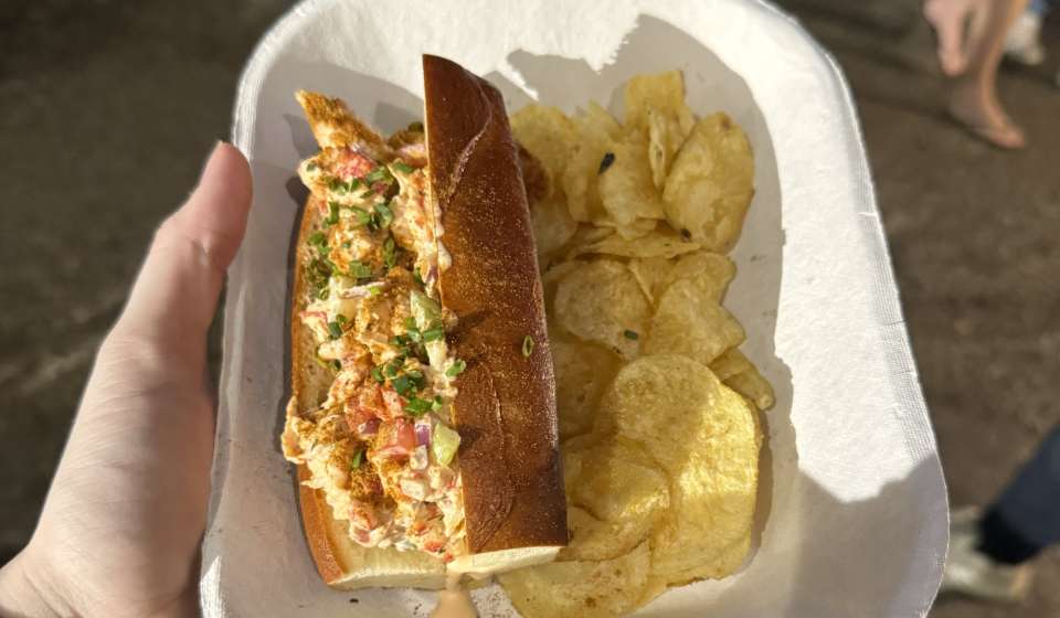 Crawfish roll - Wednesday at the Square