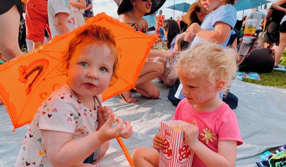 Kids Enjoying Jazz Fest