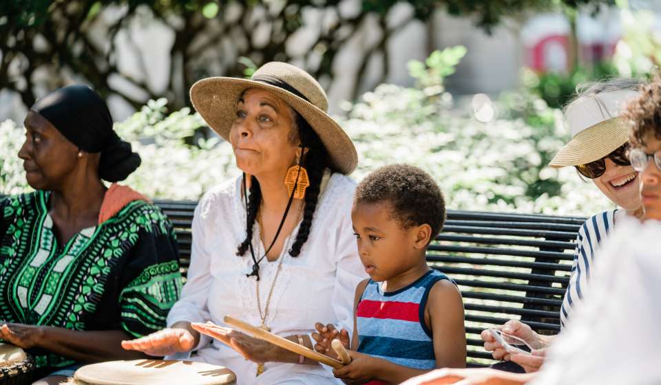 Juneteenth Drumming in Congo Square