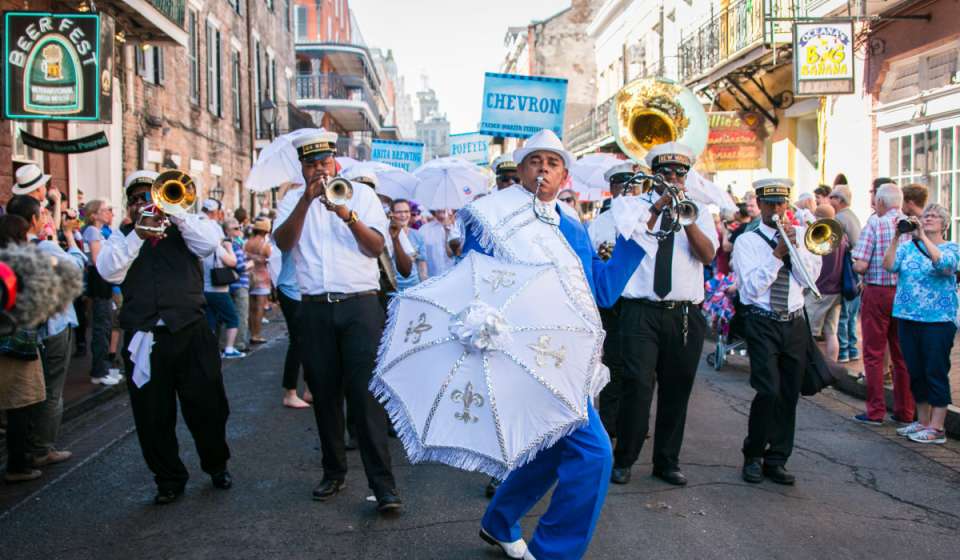 French Quarter Festival Second Line