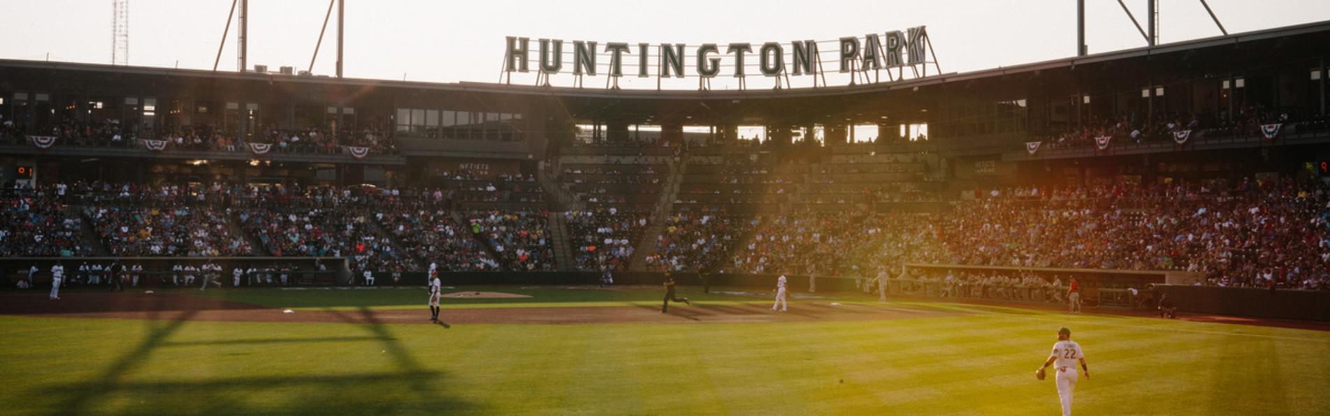 Huntington Park at Sunset