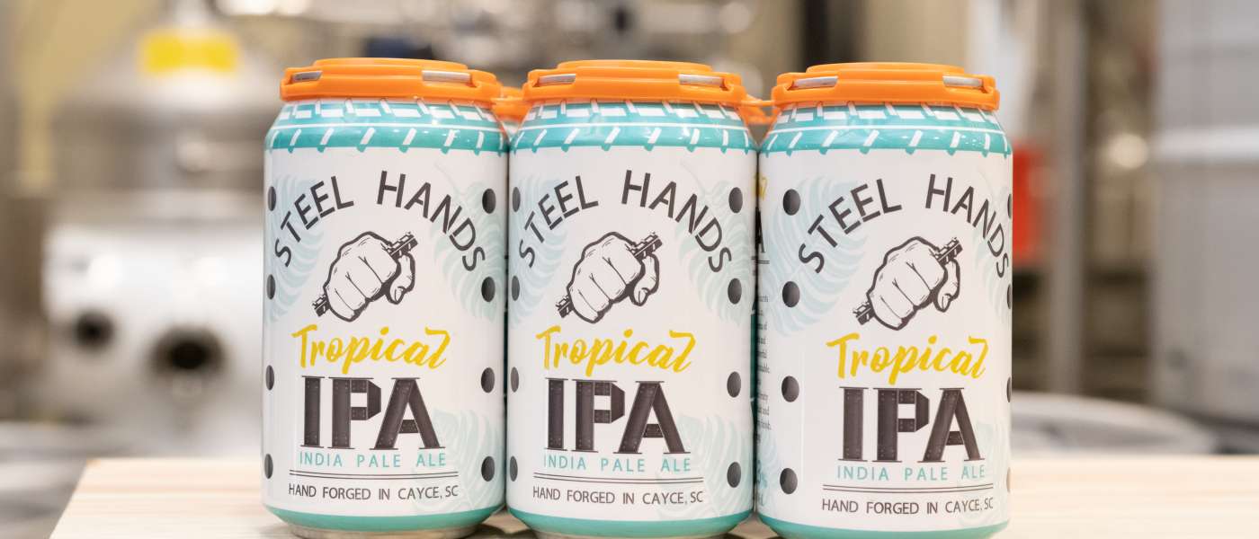 Steel Hands Brewing in Cayce has several canned craft beer offerings.
