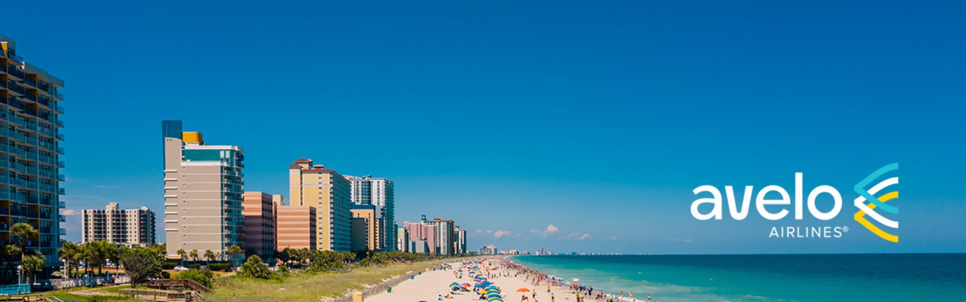 Fly with Avelo Airlines to The Beach!