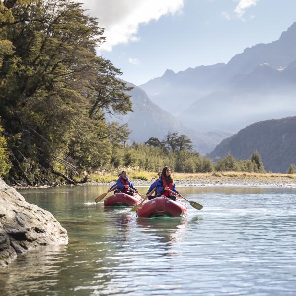 Funyaks in Glenorchy