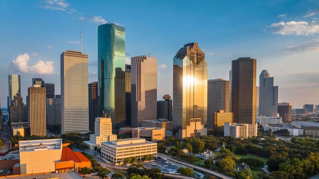 Downtown Skyline Evening