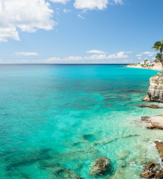 Cupecoy Beach Cliffs