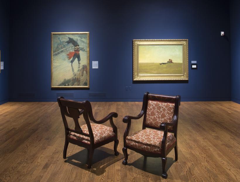 Painting Featured On Antiques Roadshow On Display At The Delaware
