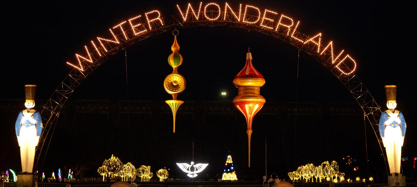 Winter Wonderland entrance