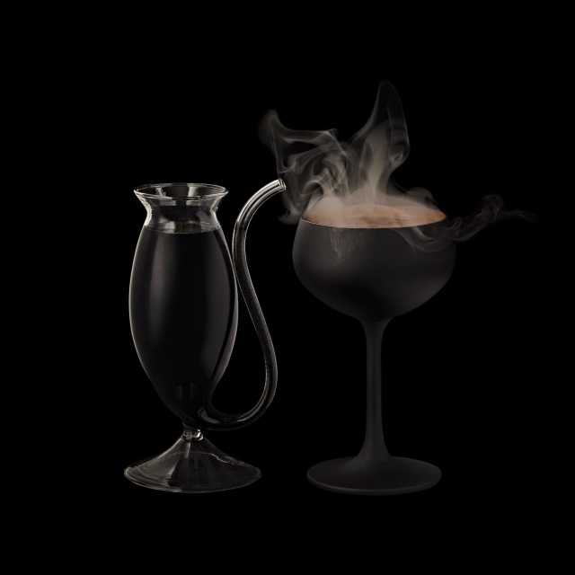 A smoky cocktail at the Ritz-Carlton Hotel Toronto