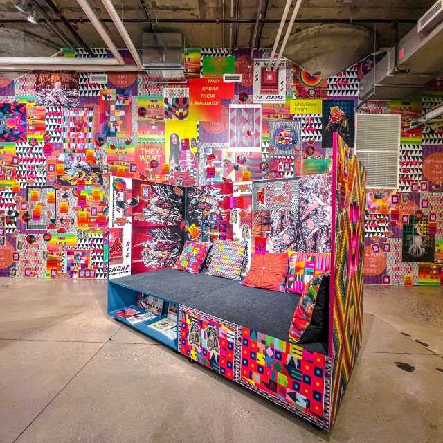 I AM YOUR RELATIVE by Jeffery Gibson at MOCA Toronto