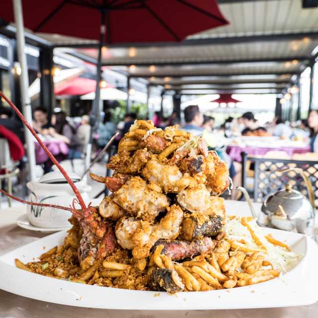 The Lobster Mountain at Fishman Lobster Clubhouse