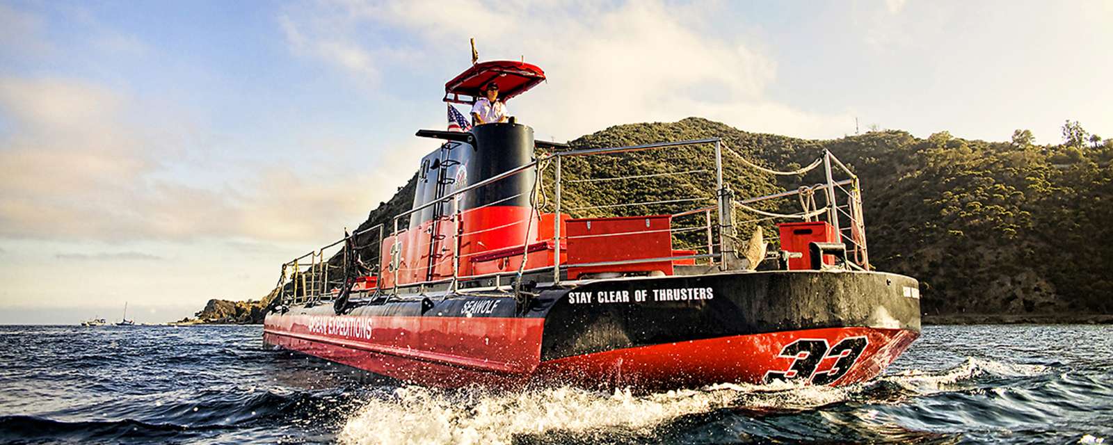 Undersea Expedition Semi Submersible Vessel Visit