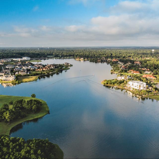 Lake Woodlands Aerial