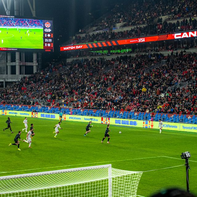 Team Canada at Toronto Stadium