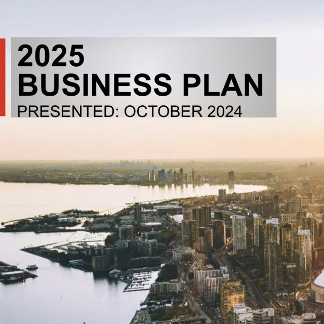 2025 Destination Toronto Business Plan
