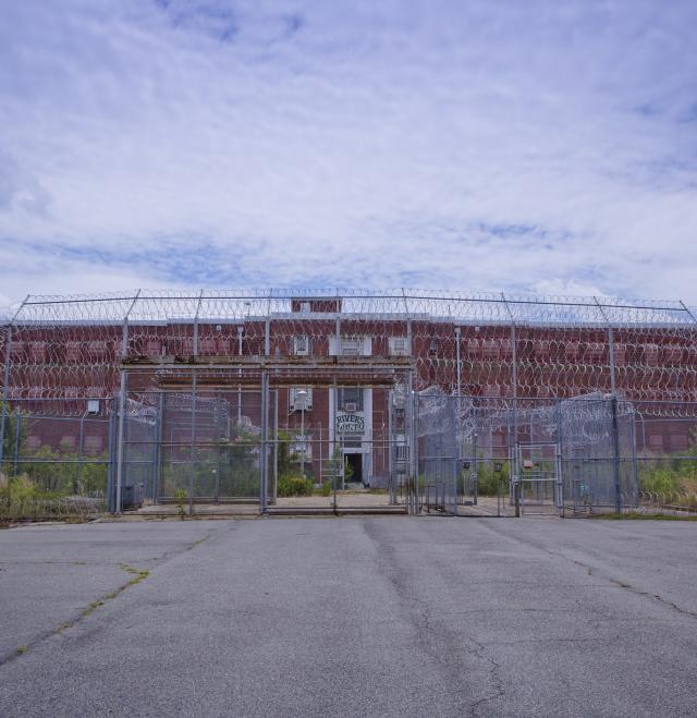 Central State Rivers Prison Exterior in Milledgeville