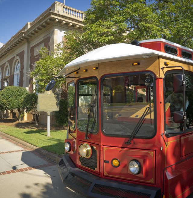 Trolley at CVB