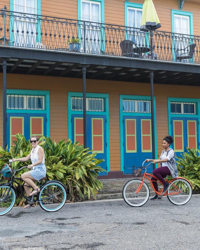 Biking in New Orleans