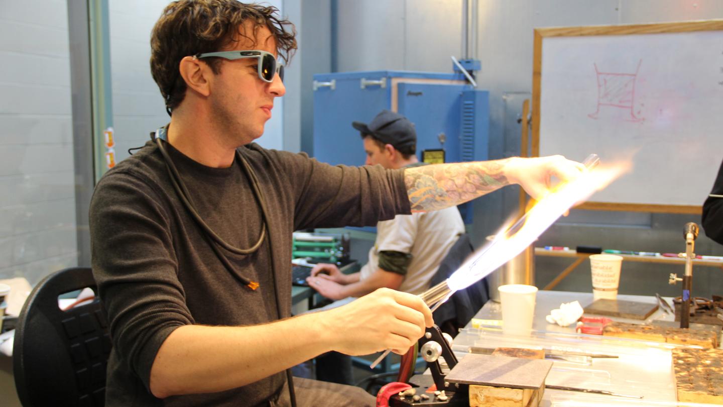 Flameworking at CMOG