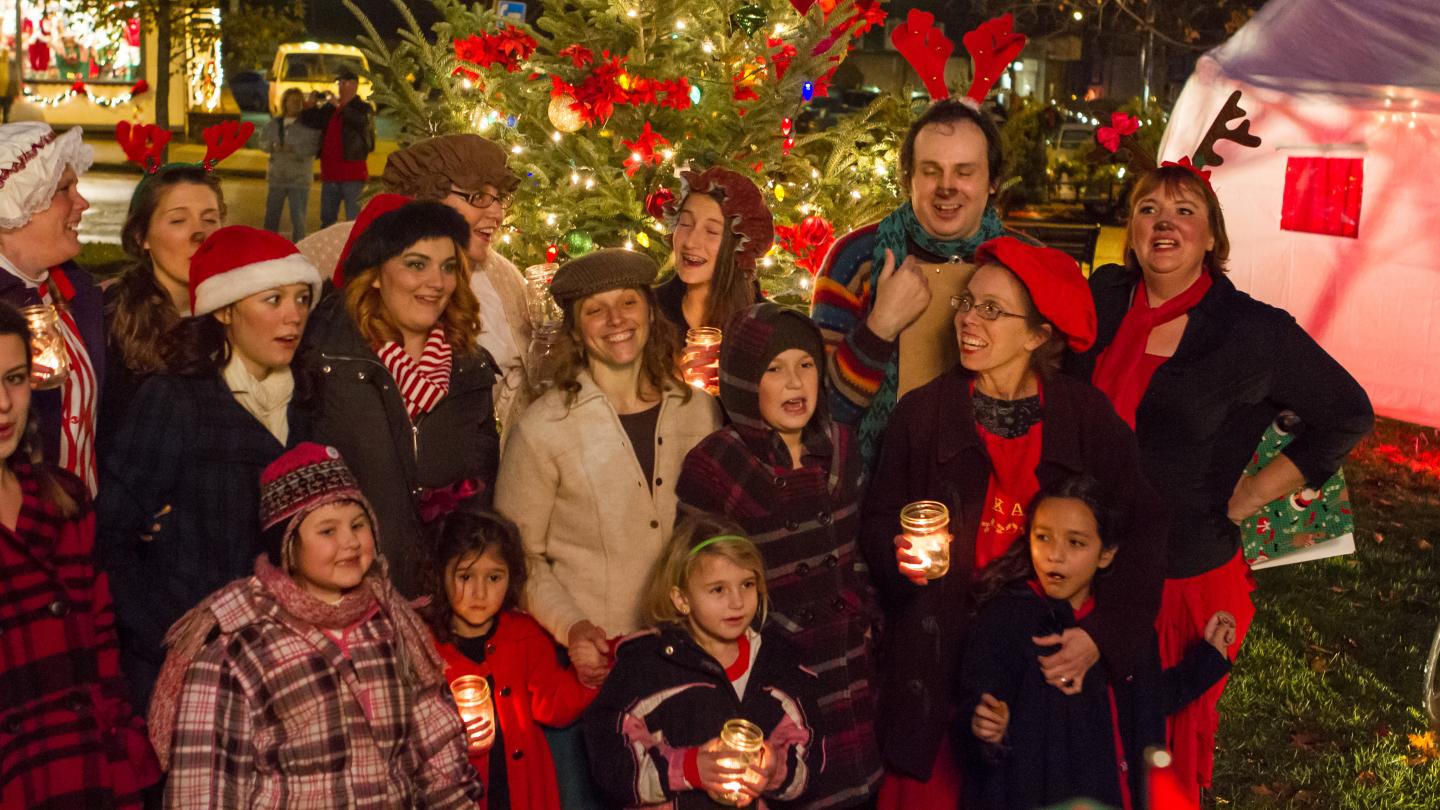 Caroling in Hammondsport