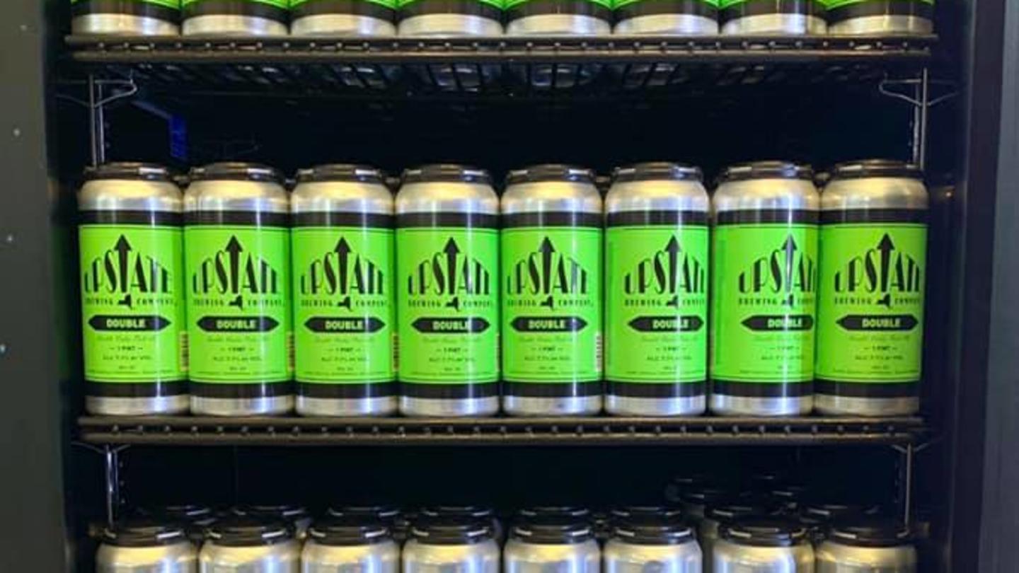 Upstate Brewing cans