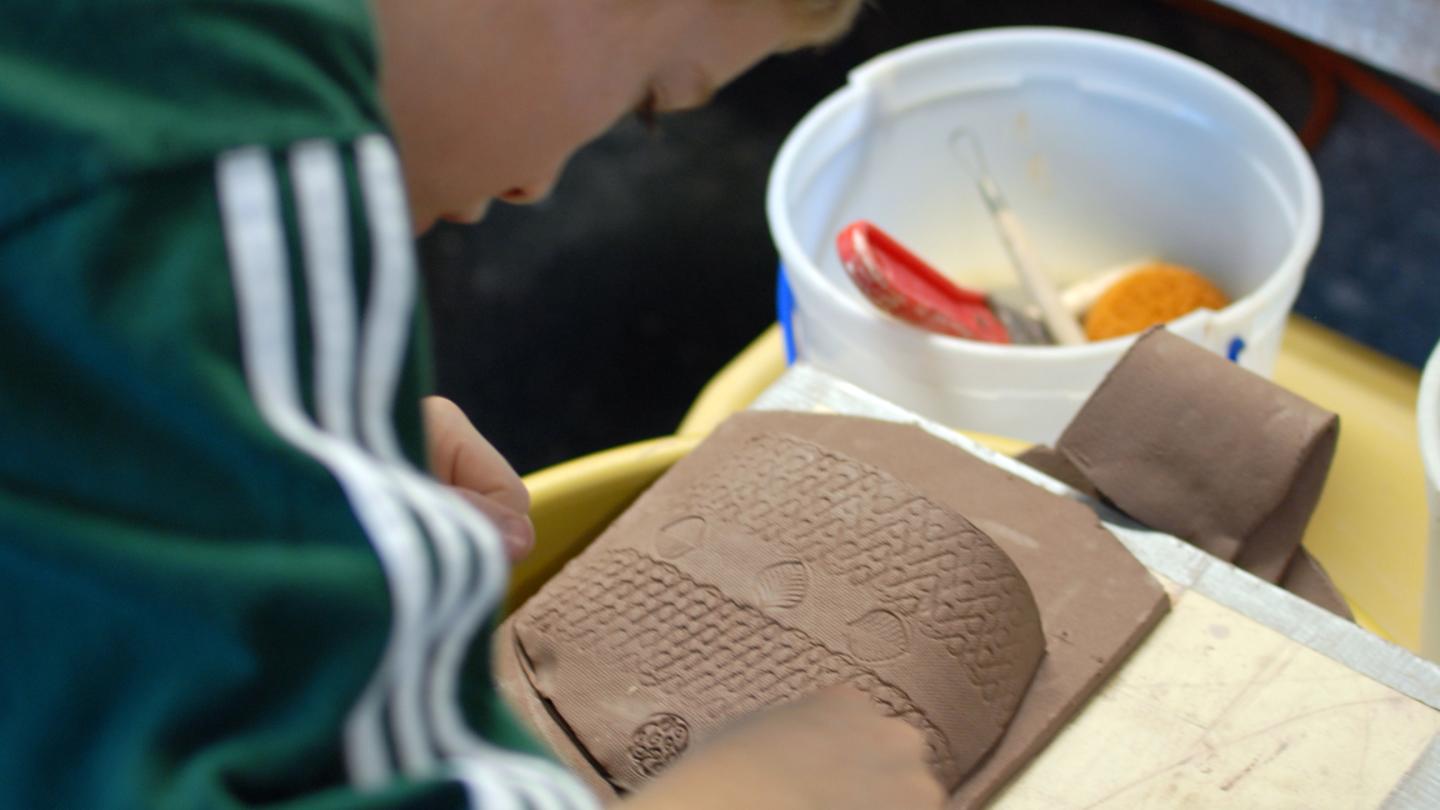 Pottery class at Rocky Hill Pottery