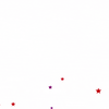 falling red and purple star gif