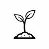 Green shoot icon