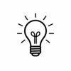 Idea lightbulb icon