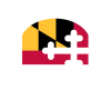 Maryland Logo White