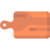 cutting board icon illustration