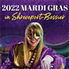 2022 Mardi Gras in Shreveport-Bossier - Festive Woman on Mardi Gras Float
